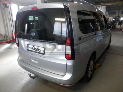Фаркоп оцинкованный для Volkswagen Caddy 2020-н.в., Ford Tourneo Connect 2022-н.в. быстросъемное крепление шара