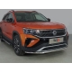 Защита передняя нижняя 42,4 мм ТСС для Volkswagen Taos 2020 – н.в.
