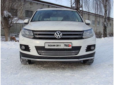 Рамка номерного знака Volkswagen Tiguan (комплект) ТСС для Любые