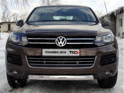 Рамка номерного знака Volkswagen Touareg (комплект) ТСС для Любые