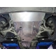 Защита КПП ТСС алюминий 4 мм для Volkswagen Touareg 2010-2017
