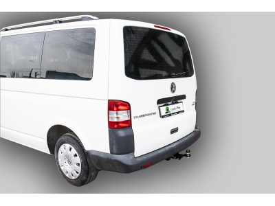 Фаркоп для Volkswagen Transporter/Caravelle/Multivan T5 2003-2015, Transporter/Caravelle/Multivan T6 2015-н.в. съемное крепление шара под американский квадрат
