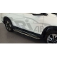 Пороги алюминиевые Zirkon для Honda CR-V 2012-2021