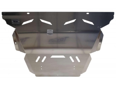 Защита картера и КПП АБС-Дизайн алюминий 4 мм для Ford Mondeo 2015-2021