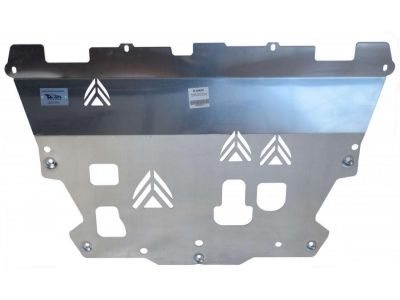 Защита картера и КПП АБС-Дизайн алюминий 4 мм для Volvo XC90 2015-2021