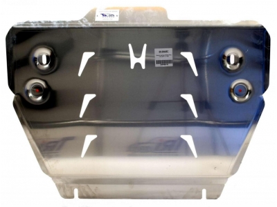 Защита картера и КПП АБС-Дизайн алюминий 4 мм для Honda Pilot 2011-2015