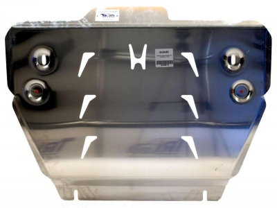 Защита картера и КПП АБС-Дизайн алюминий 4 мм для Honda Pilot № 09.08ABC