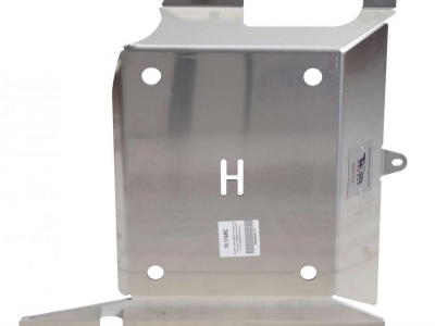 Защита абсорбера топливной системы АБС-Дизайн алюминий 4 мм для Hyundai Santa Fe/Kia Sorento № 10.17ABC