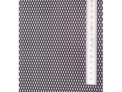 Сетка просечновытяжная черная 25x100 сота 10 мм для