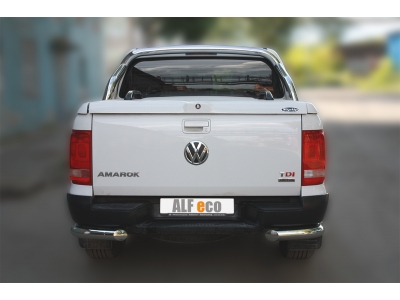 Защита задняя уголки 76 мм Volkswagen Amarok № AMAR-10.06
