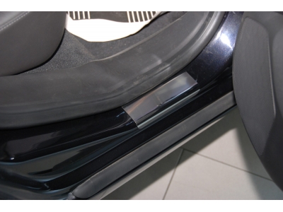 Накладки на внутренние пороги матовые 4 штуки Alu-Frost для Opel Insignia 2008-2021