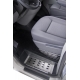 Накладка на переднюю внутреннюю пластиковую ступеньку 2 штуки Alu-Frost для Volkswagen Crafter 2006-2016