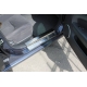 Накладки на внутренние пороги 4 штуки Alu-Frost для Chevrolet Epica 2006-2012