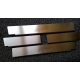 Накладки на внутренние пороги матовые 8 штук Alu-Frost для Skoda Rapid 2012-2021