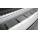 Накладка на задний бампер профилированная с загибом Alu-Frost для Citroen Grand C4 Picasso 2007-2014