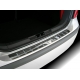Накладка на задний бампер с силиконом на универсал Alu-Frost для Opel Astra J 2010-2021