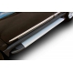 Пороги алюминиевые Slitkoff Optima Silver для Ford Kuga 2013-2021