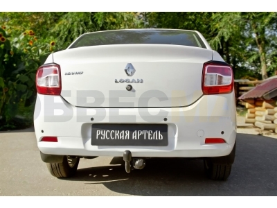 Накладки на задние фонари (реснички) Русская артель для Renault Logan 2015-2021