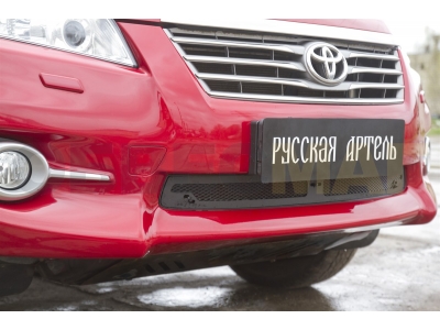 Защитная сетка решетки переднего бампера Русская артель для Toyota RAV4 2010-2013