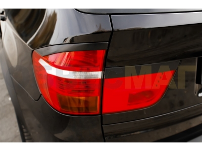 Накладки на задние фары (реснички) компл.-4 шт. для BMW X5 E70 № REBX5-006600