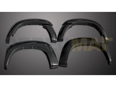 Расширители колесных арок комплект глянец для Mazda BT-50 № RMB-001300