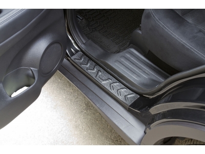 Накладки на пороги задних дверей Русская Артель для Nissan X-Trail T32 2015-2021