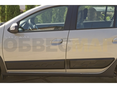 Молдинг на двери задний левый глянец для Renault Sandero/Sandero Stepway № MR-075740