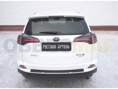 Накладки на задние фонари (реснички) Русская артель для Toyota RAV4 2015-2019