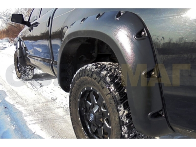 Расширители колёсных арок с выносом 80 мм комплект шагрень Русская артель для Toyota Tundra 2006-2013