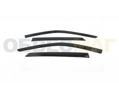 Дефлекторы окон Vinguru 4 штуки на седан для Lada Granta 2011-2021