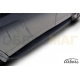 Пороги алюминиевые Arbori Optima Black чёрные для Honda CR-V 2012-2021