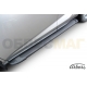 Пороги алюминиевые Arbori Optima Black чёрные для Lexus NX-200/200t/300h 2014-2021