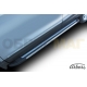 Пороги алюминиевые Arbori Luxe Black черные для Nissan Qashqai (ВСЕ) 2014-2021