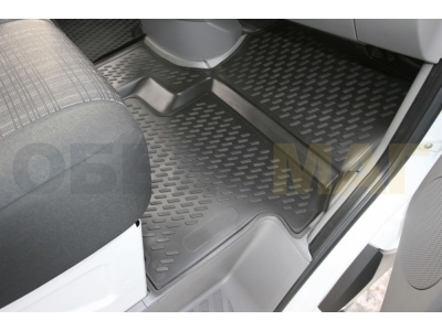 Коврики 3D в салон полиуретан 2 штуки Element для Mercedes-Benz Sprinter 2015-2018