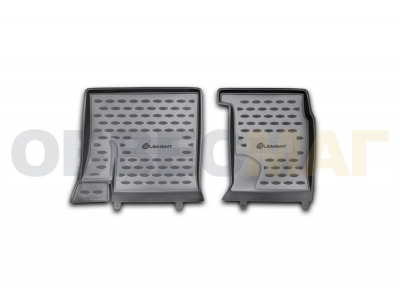 Коврики в салон полиуретан 2 штуки Element для Nissan Qashqai +2 2007-2014