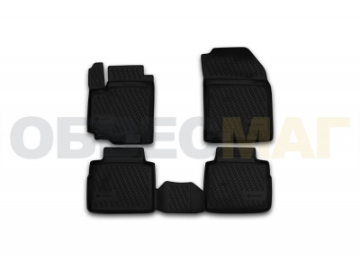 Коврики в салон полиуретан 4 штуки Element для Suzuki SX4 2013-2021