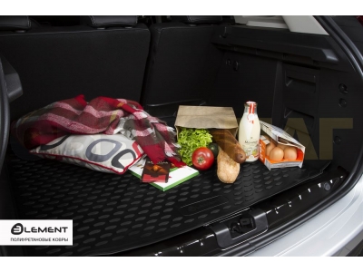 Коврик в багажник Element полиуретан на седан для Ford Fiesta 2015-2017 ELEMENT1669B11