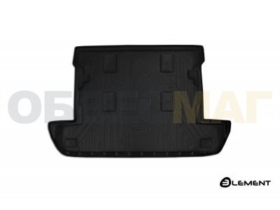 Коврик в багажник Element полиуретан короткий на 7 мест для Lexus LX-570/450d 2012-2021