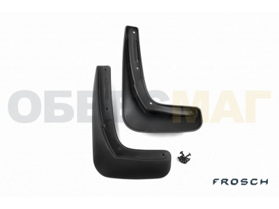 Брызговики передние Autofamily премиум 2 штуки Frosch для Citroen C4 Picasso/Grand Picasso 2014-2018