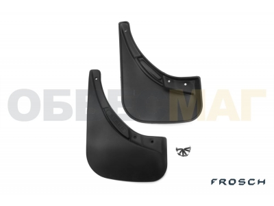 Брызговики задние Frosch Autofamily премиум 2 штуки для Fiat 500 № FROSCH.15.12.E11