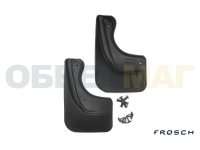 Брызговики передние Frosch Autofamily премиум 2 штуки для Fiat Linea № FROSCH.15.19.F10