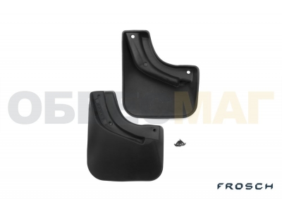 Брызговики задние Frosch Autofamily премиум 2 штуки для Fiat Albea № FROSCH.15.26.E10