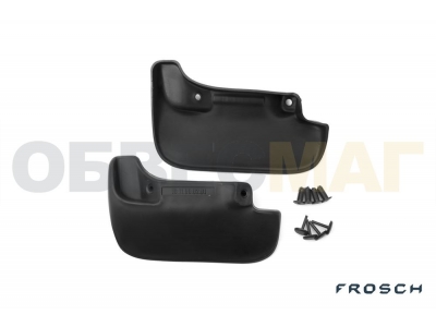 Брызговики задние Frosch Autofamily премиум 2 штуки на седан для Honda Accord № FROSCH.18.11.E10