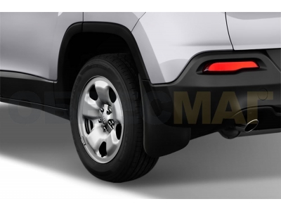 Брызговики задние Autofamily премиум 2 штуки Frosch для Jeep Cherokee 2014-2018