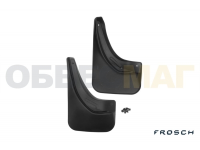 Брызговики задние Autofamily премиум 2 штуки на хетчбек Frosch для Opel Corsa D 2006-2014