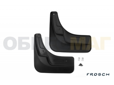 Брызговики передние Frosch Autofamily премиум 2 штуки для Volkswagen Tiguan № FROSCH.51.21.F13