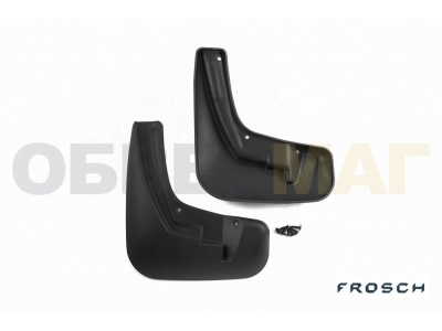 Брызговики передние Autofamily премиум 2 штуки на седан Frosch для Chery Arrizo 7 2014-2021