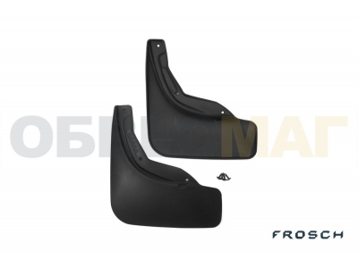 Брызговики задние Autofamily премиум 2 штуки Frosch для Luxgen 7 SUV 2012-2021