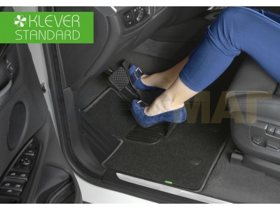 Коврики в салон Klever Standard 4 штуки для авто с АКПП для Mitsubishi Outlander 2012-2021