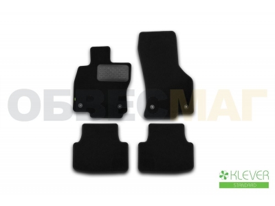 Коврики в салон Klever Standard 4 штуки для седана для Skoda Octavia A7 2013-2020